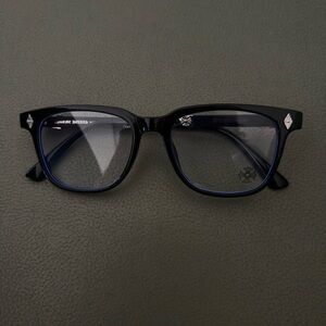 & Other Stories Black and Dark Blue Rectangular Glasses